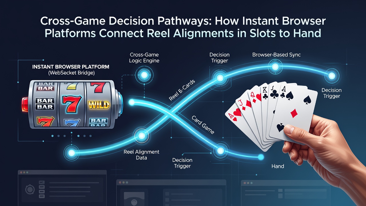 Vergleich von Slot-Walzenmustern und Poker-Handsequenzen auf einer browserbasierten Demo-Plattform