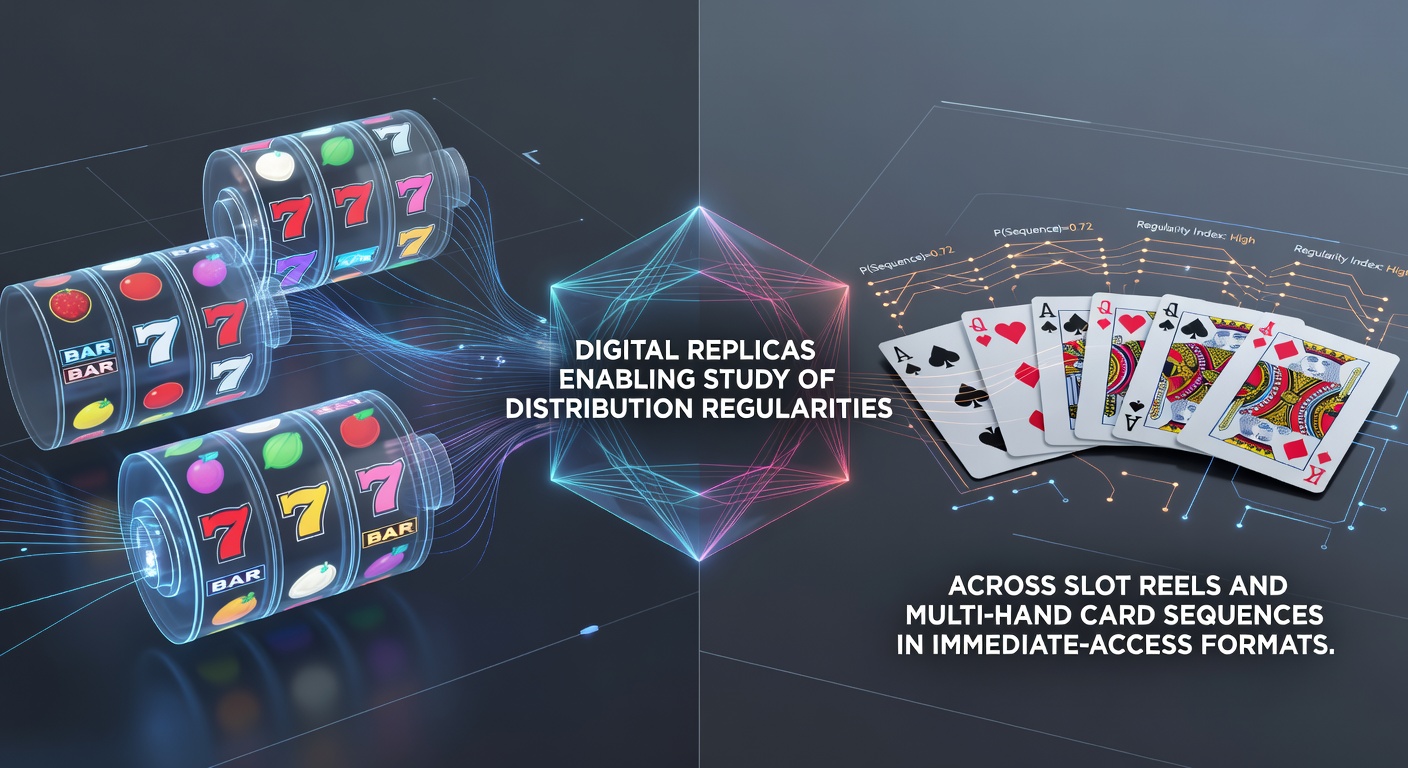 Digitale Simulationen von Slot-Walzen zeigen Verteilungsregularitäten in Echtzeit-Formaten