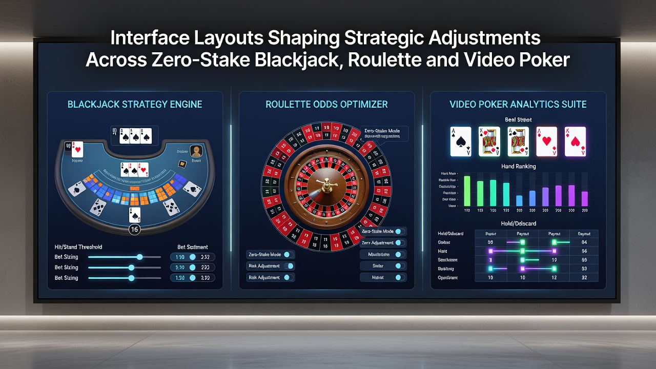 Detailansicht einer Video-Poker-Oberfläche mit hervorgehobenen Hold-Buttons und Kartenanzeige in Instant-Play-Format