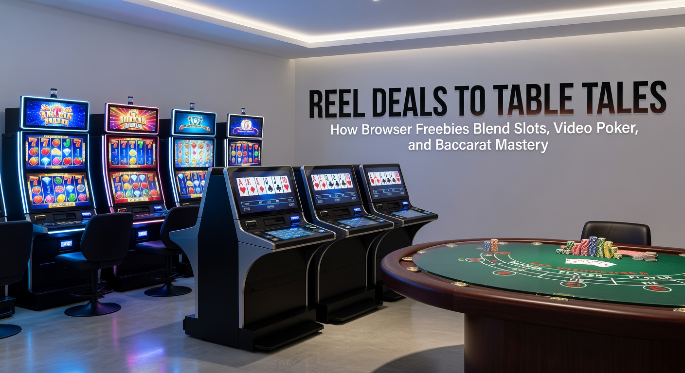 Nahtlose Übergänge zwischen Slot-Reels, Poker-Händen und Baccarat-Tischen in einem Browser-Fenster