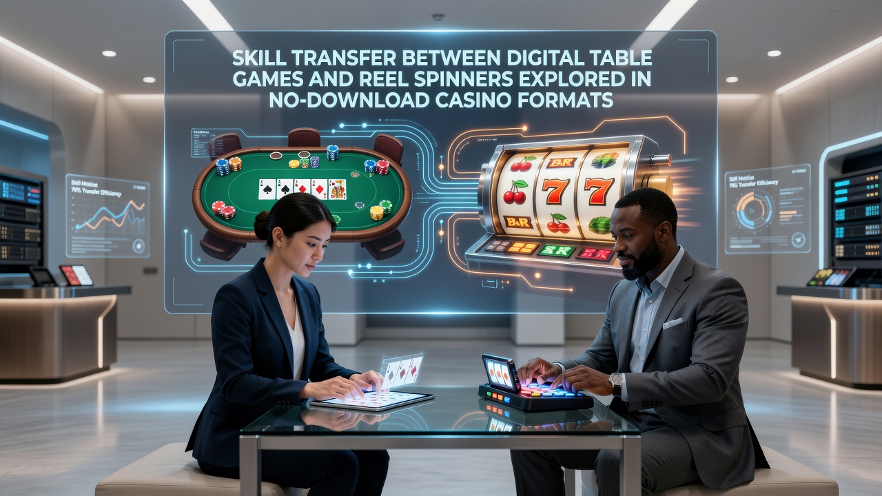 Vergleich von Interface-Elementen in Tischspielen und Slots innerhalb eines instant-play Casino-Formats